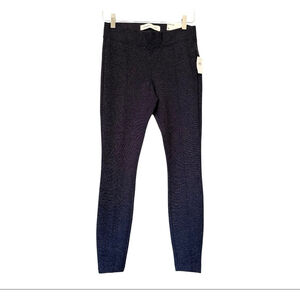 NWT Old Navy Stevie High Rise Ponte Pants Navy Texture Size S